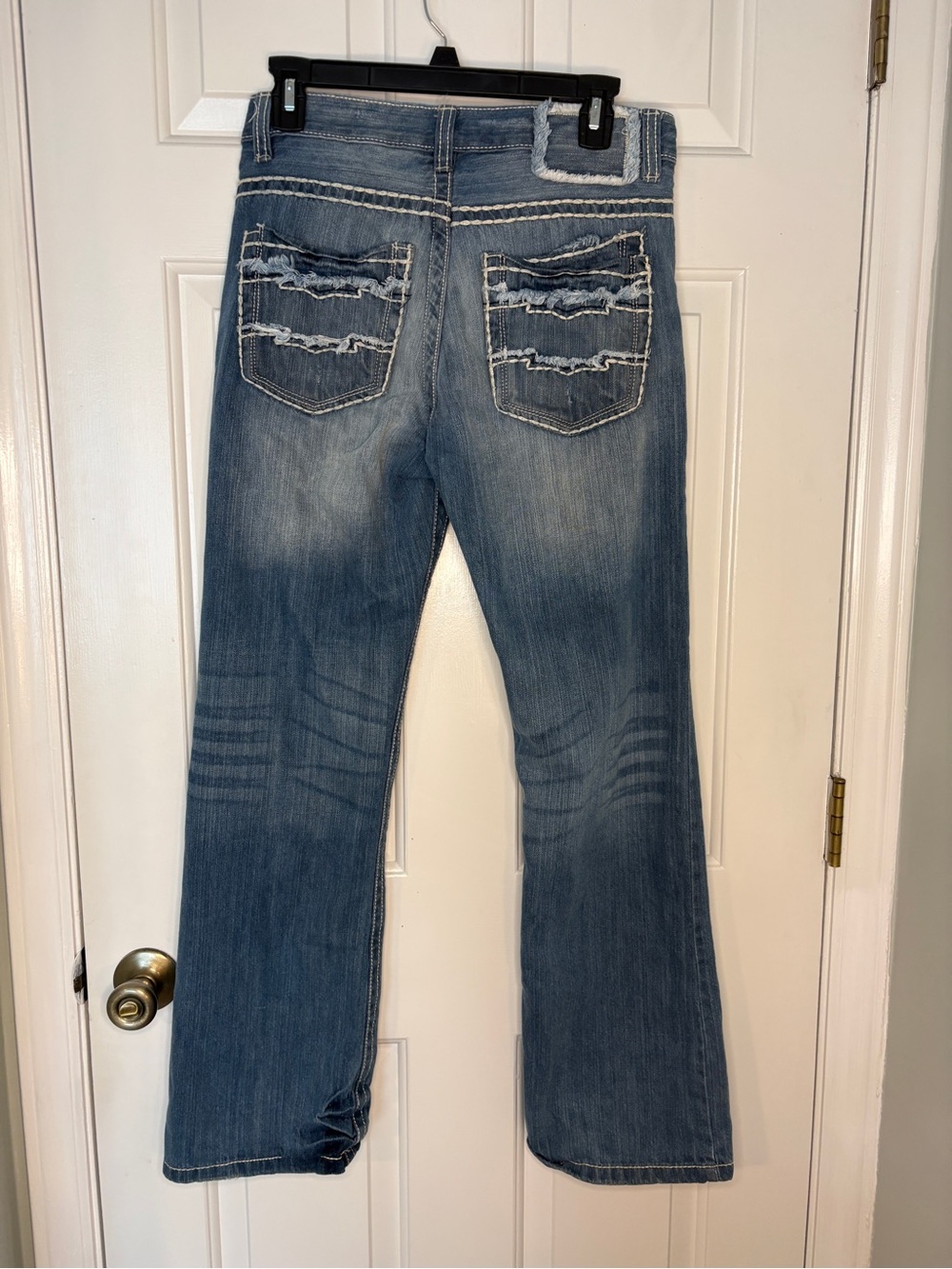 Vintage Y2K Helix Men’s Light Blue Relaxed Straight Jeans - Picture 3 of 8